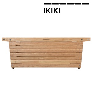 IKIKI(イキキ) シェルフコンテナ Lサイズ オーク 天然木材 木製 機能コンテナ