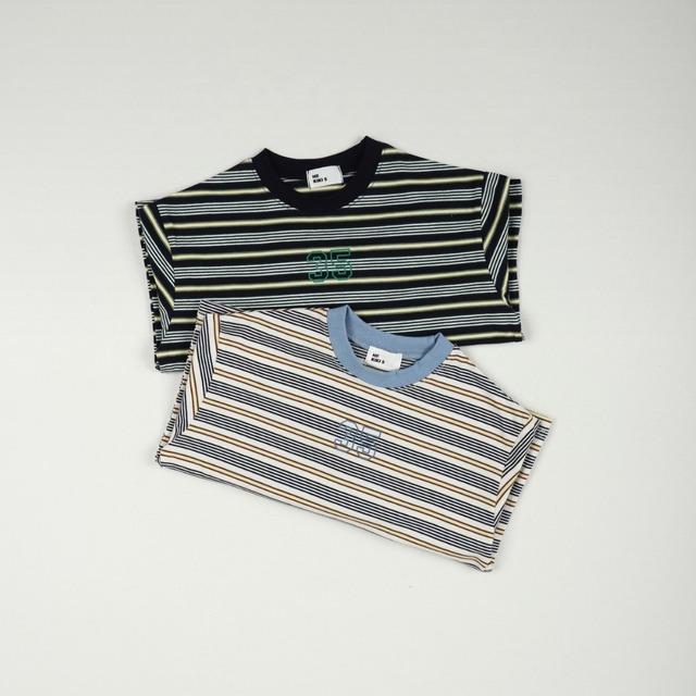 《送料無料》予約:ストライプT【HIKIKI】