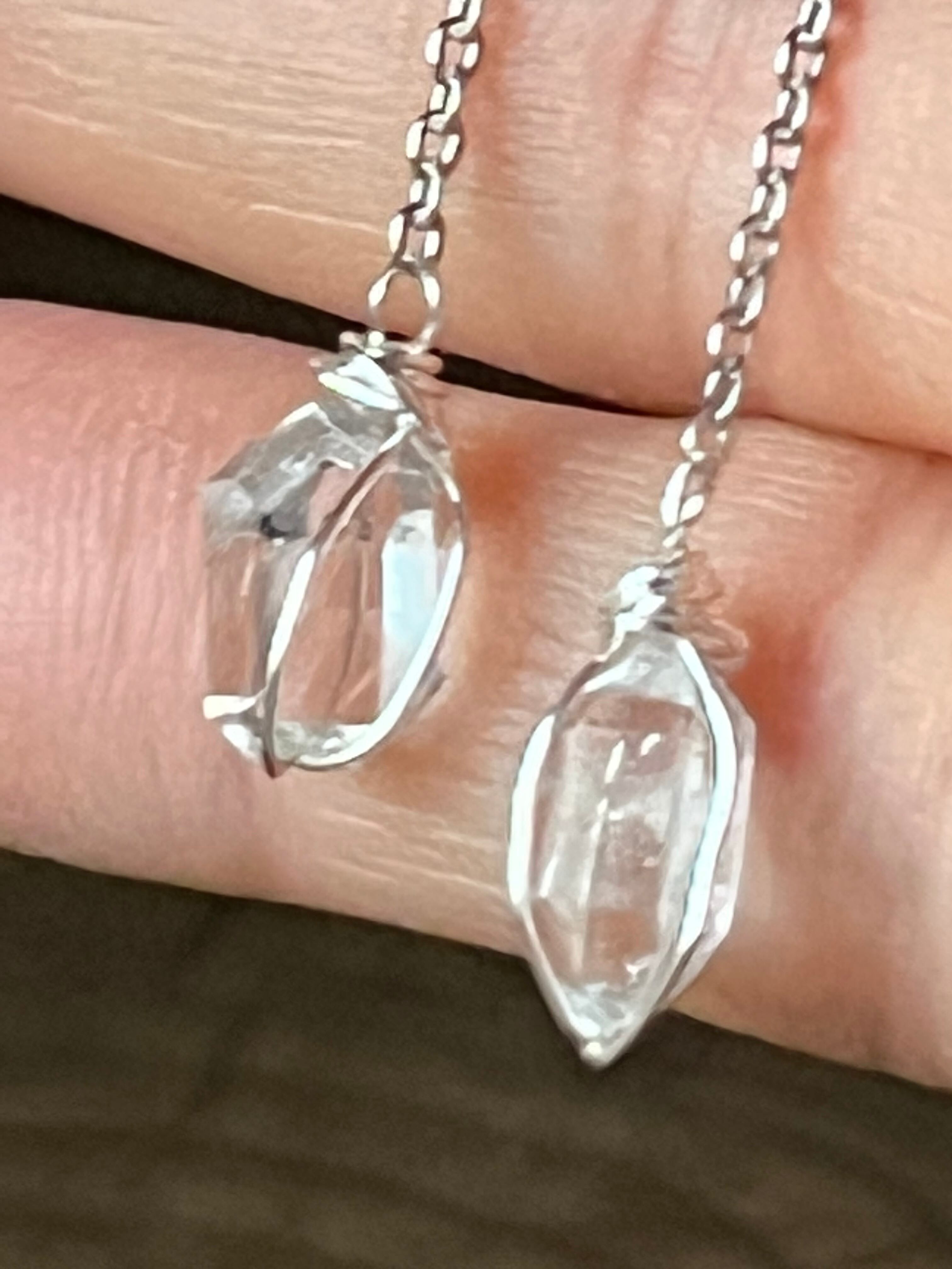 【望んだところへ行く】ハーキマーイヤリング