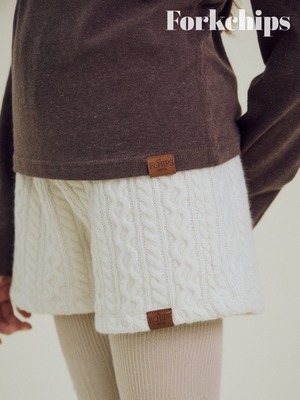FORK CHIPS［取寄］soft knit pants 26winter