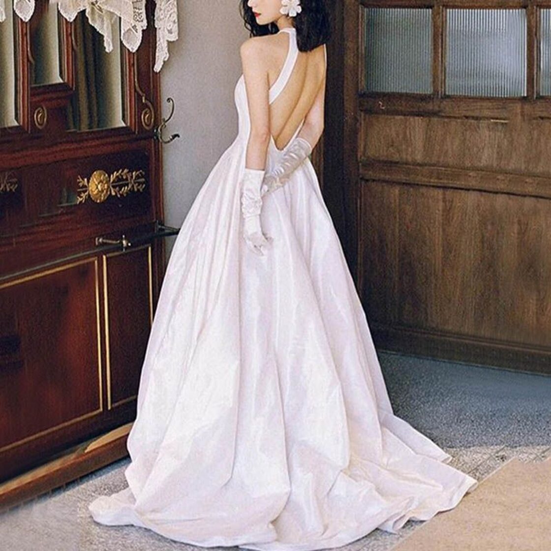 ウエディングドレス 結婚式 花嫁 二次会 ウェディングドレス ドレス A 