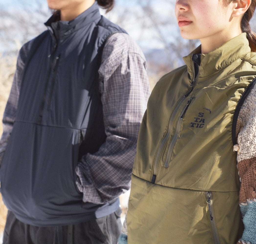 STATIC / ADRIFT VEST WITH SHELL (山岳ベストの決定版 STATIC / ADRIFT VEST WITH SHELL (山岳ベストの決定版