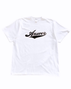 ANSWER COLLECTION / SCRIPT LOGO TEE