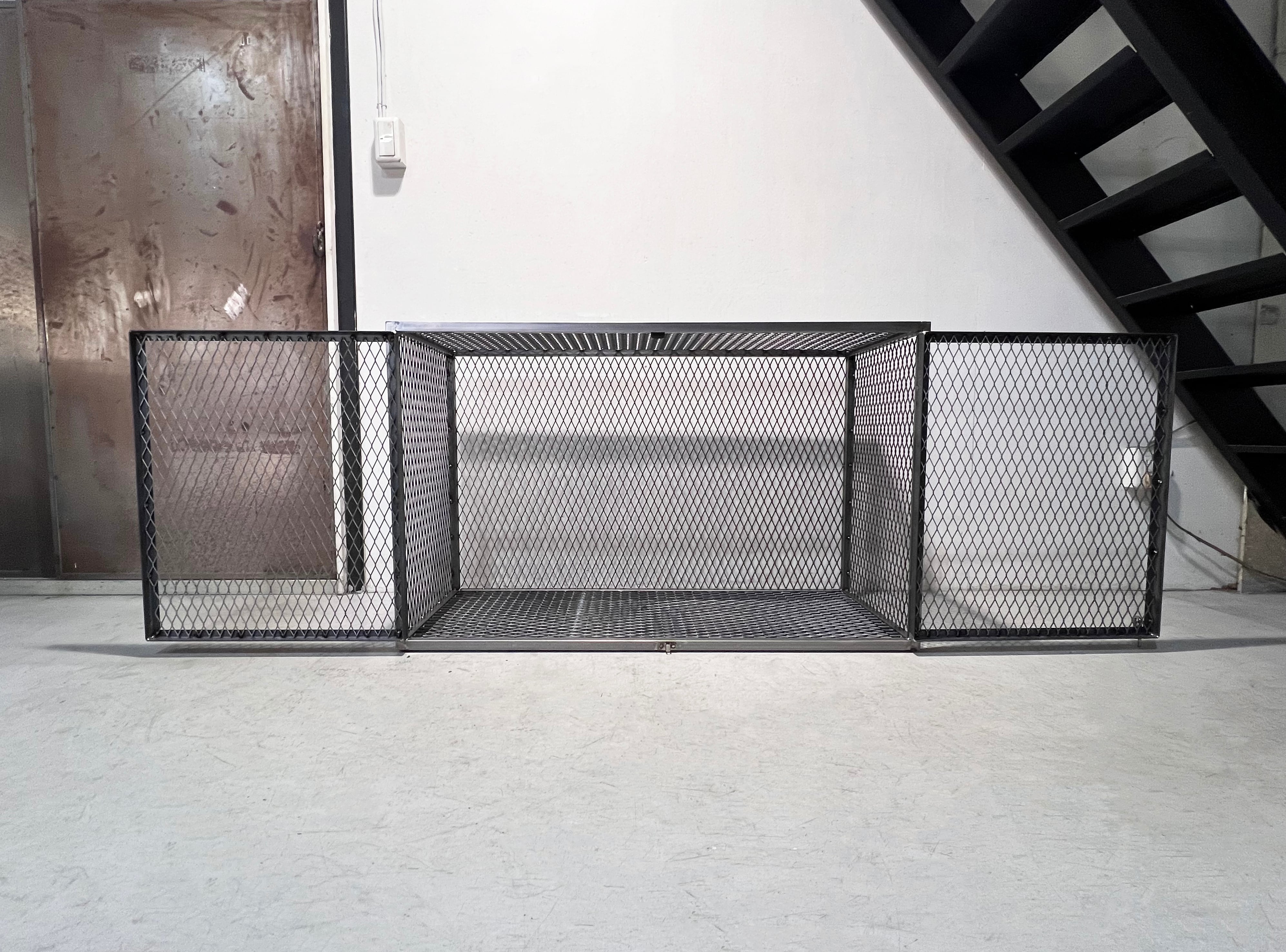 IRON ウォールシェルフ エキスパンドメタル シェルフ 棚 ラック IRON ウォールシェルフ エキスパンドメタル シェルフ 棚 ラック