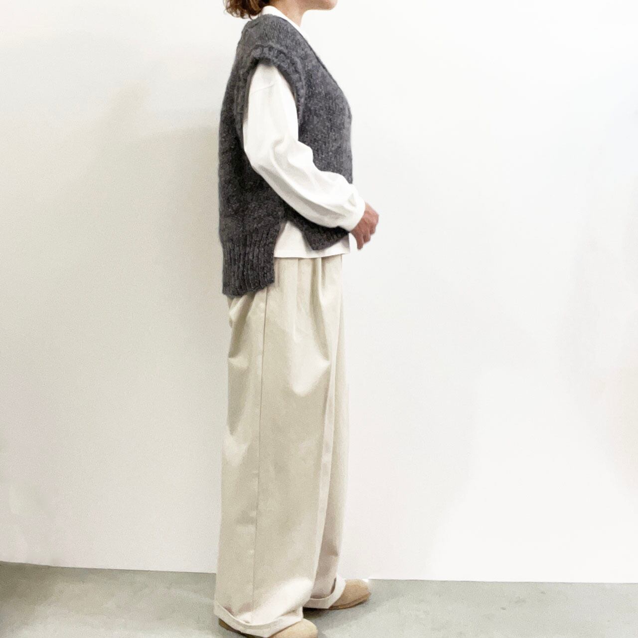 comm. arch. ハンドフレームド チャンキーベスト comm. arch. ハンドフレームド チャンキーベスト ｜くらすこと