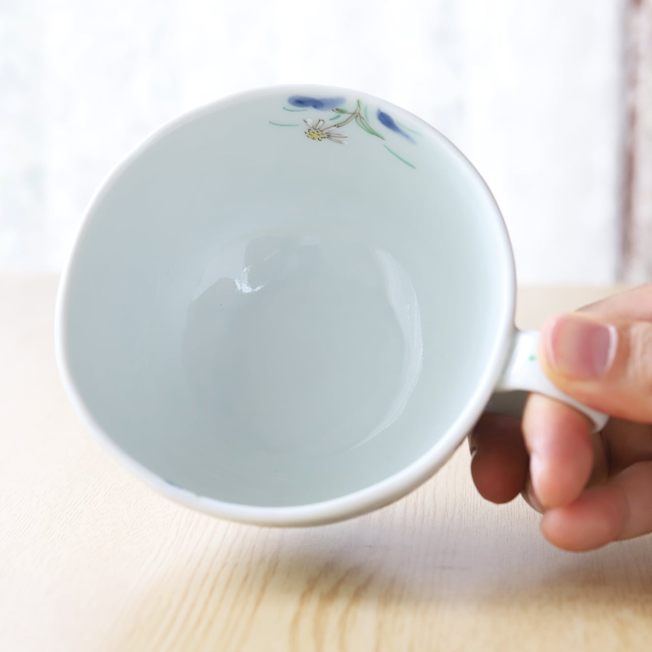 うつわ藍水 ｜ カフェボール 草花 ｜ 波佐見焼 | にっこう生活館