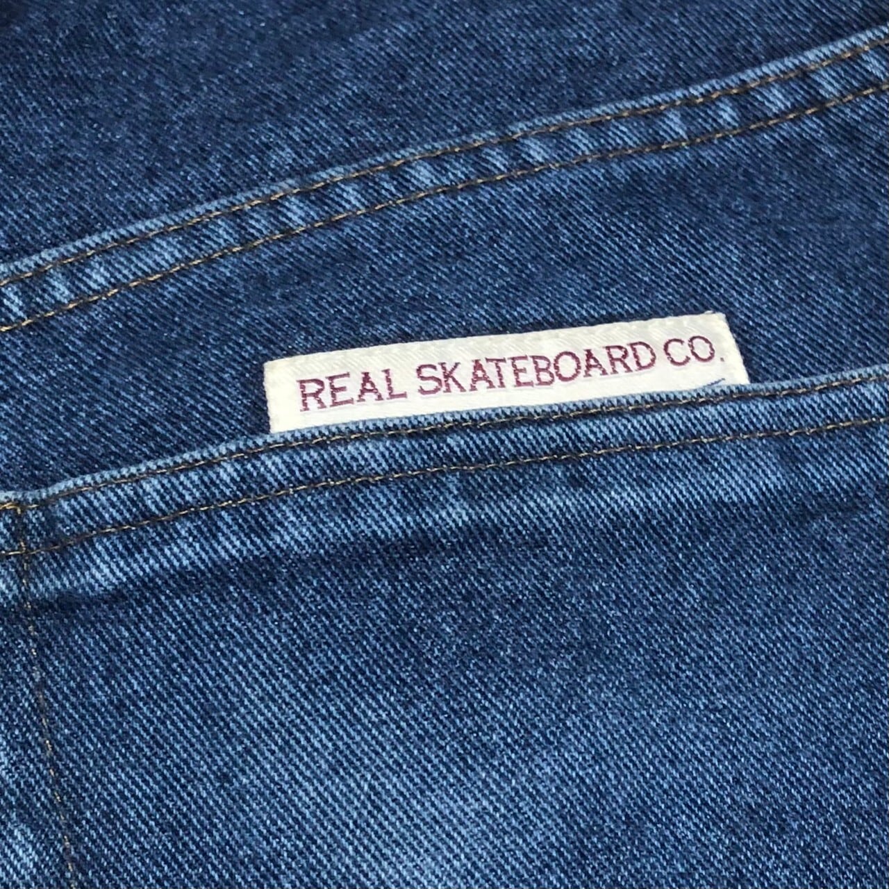 レア！ 90s リアルスケートボーディング バギー デニムパンツ