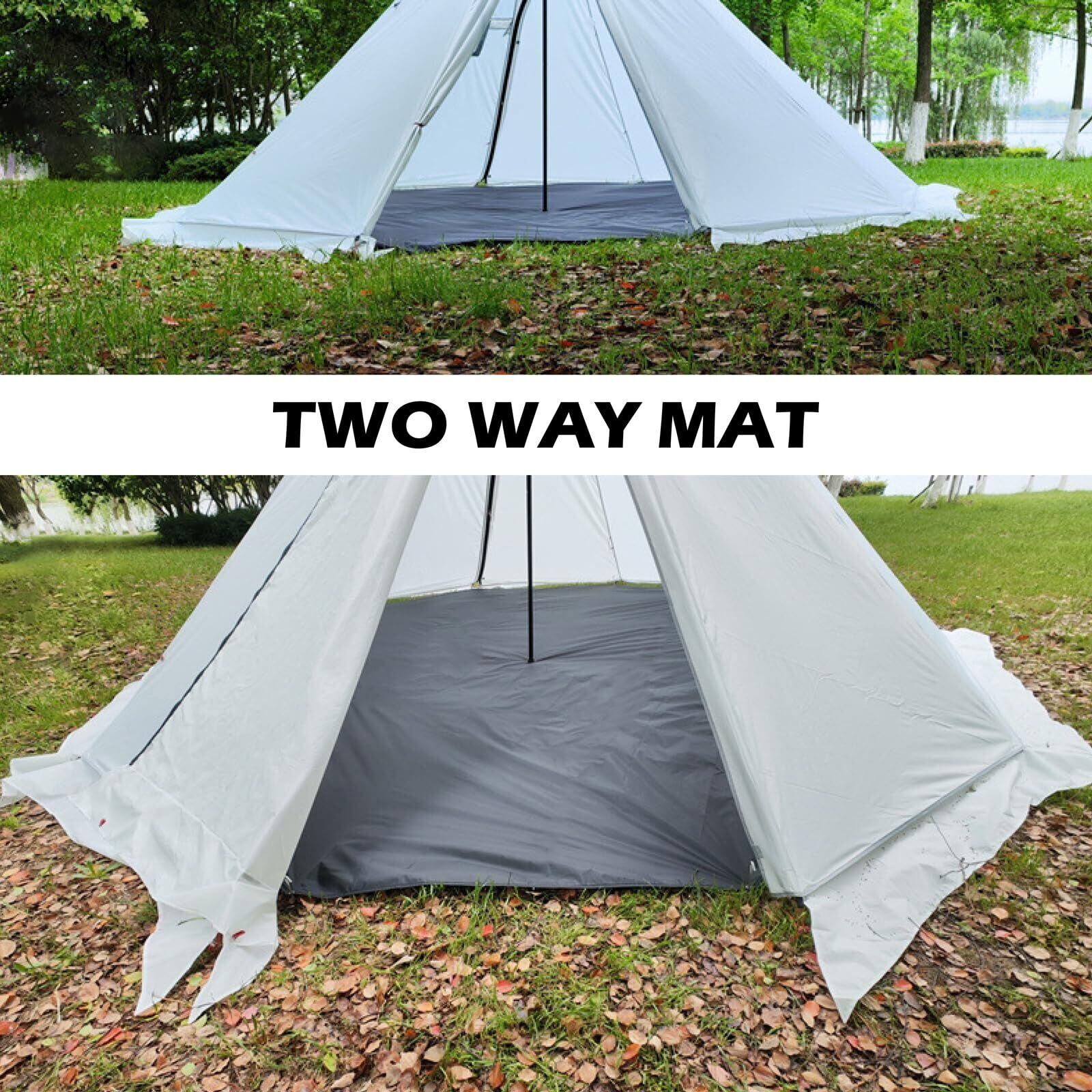 新春セール】TRIWONDER 六角形 タープ グランドシート ヘキサ ワン