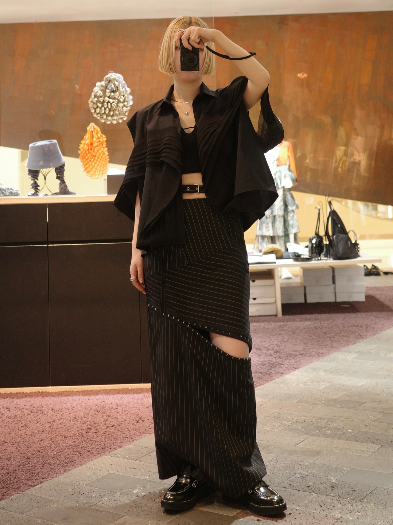 【25SS】PRANK PROJECT プランクプロジェクト / Hook Eye Tight Long Skirt / ロングスカート - 3