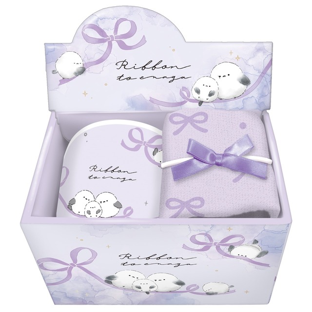 06100マグカップタオルセットリボントエナガ(6435639)