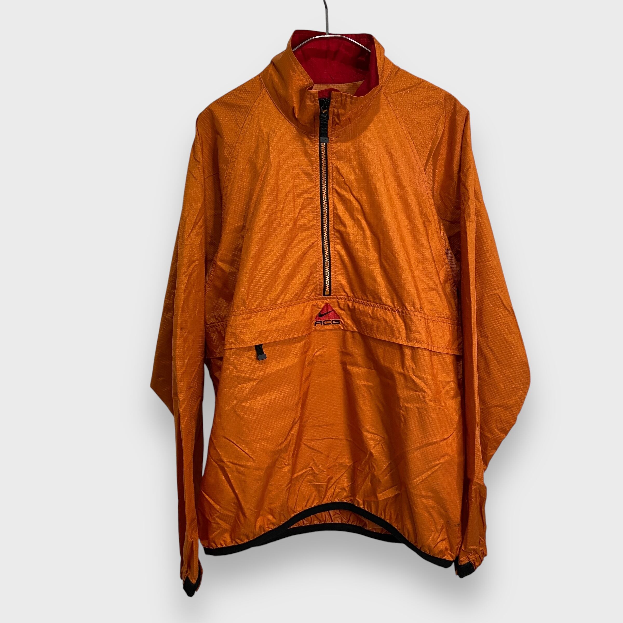 90s NIKE ACG ナイキ ハーフジップナイロンプルオーバー 90s NIKE ACG ナイキ ハーフジップナイロンプルオーバー