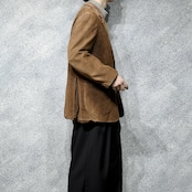 fade brown corduroy tailored jacket