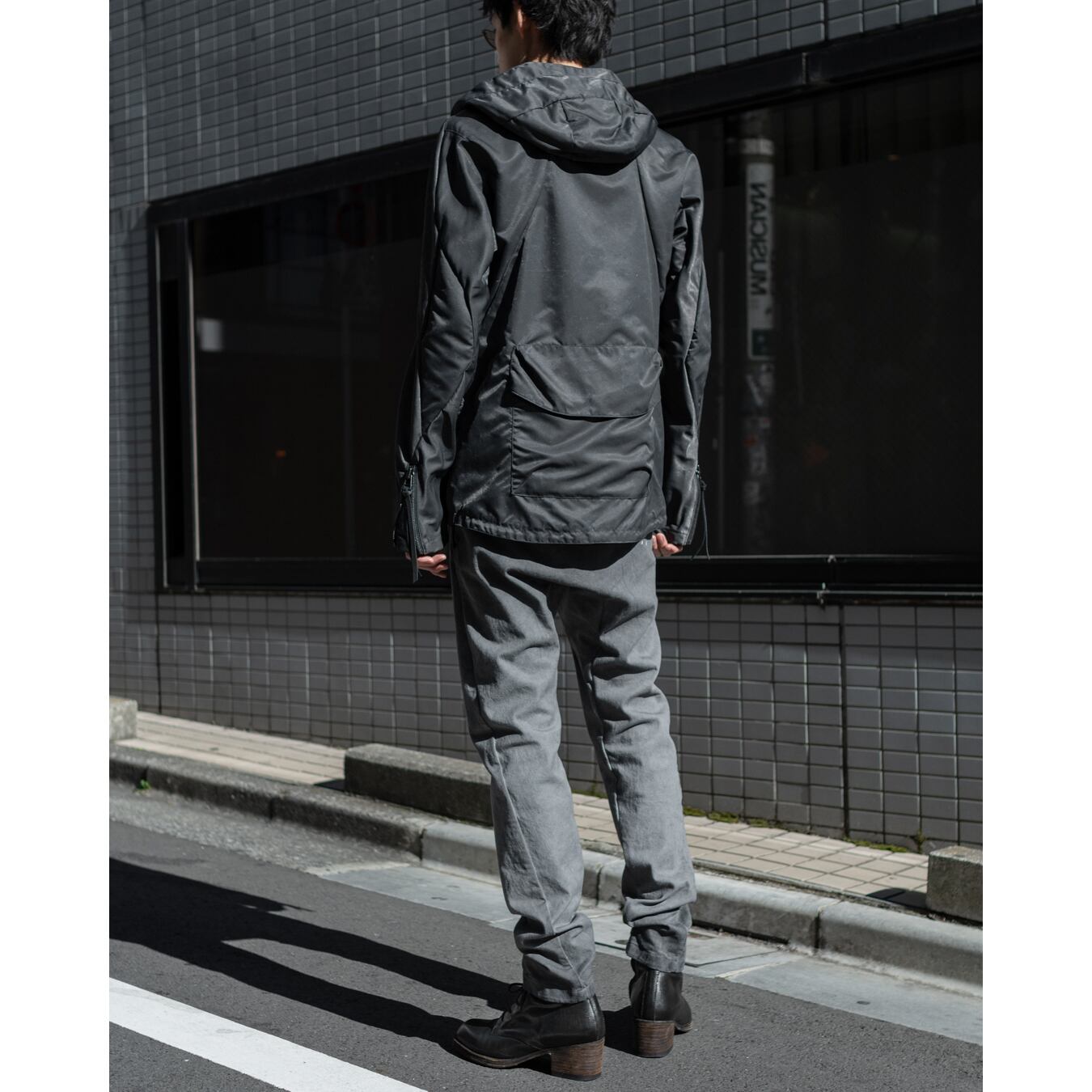 D.HYGEN] (ディーハイゲン) ST104-0125S Pigment Coated Nylon Hooded