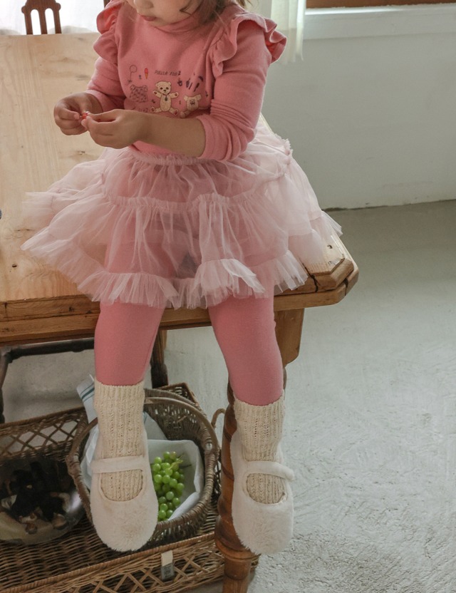 【予約】Titi leggings / puella FLO