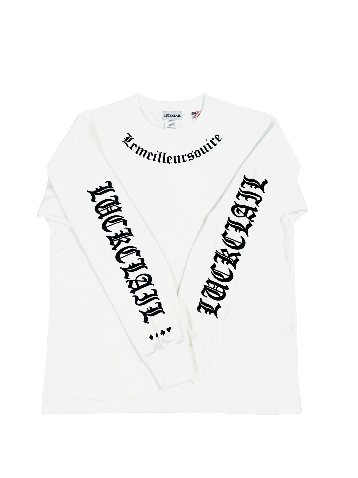 Old English«LUCKCLAILロングTシャツ» | LUCK CLAIL