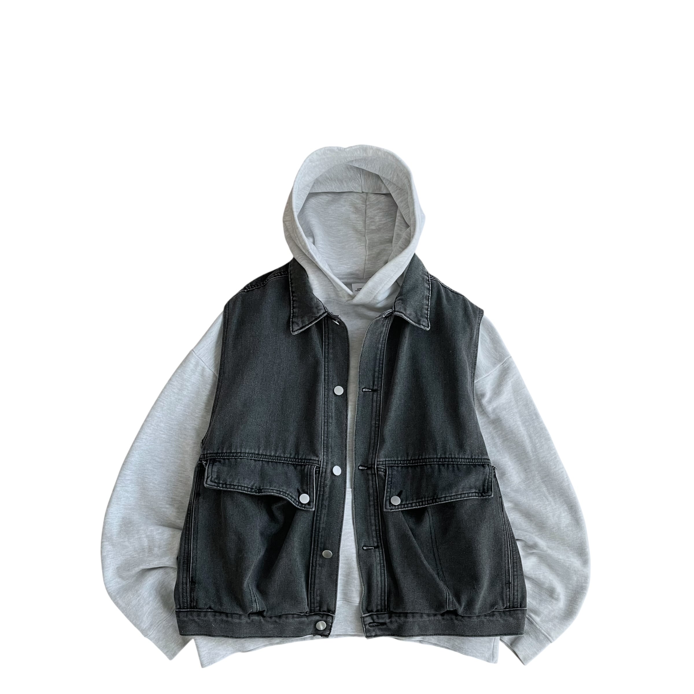 OLD UNIQLOユニクロ 90s ダウンベスト ドローコード 紺タグ | ThreeF