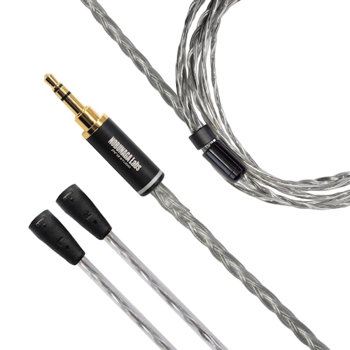《SALE》【特選アウトレット】睡蓮（すいれん）NOBUNAGA Labs HYBRID：3.5mmステレオミニ/SENNHEISER IE用ケーブル