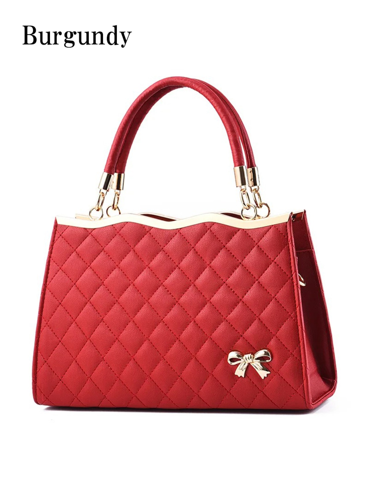 【0275】Ribbon Quilted Handbag Bag