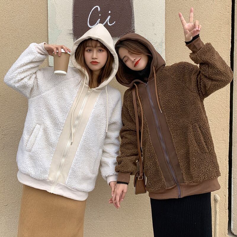 ウールジャケット レディースルーズトップス ロング オータム 秋物 ウィンター 冬物 YY-ファッション16655935313