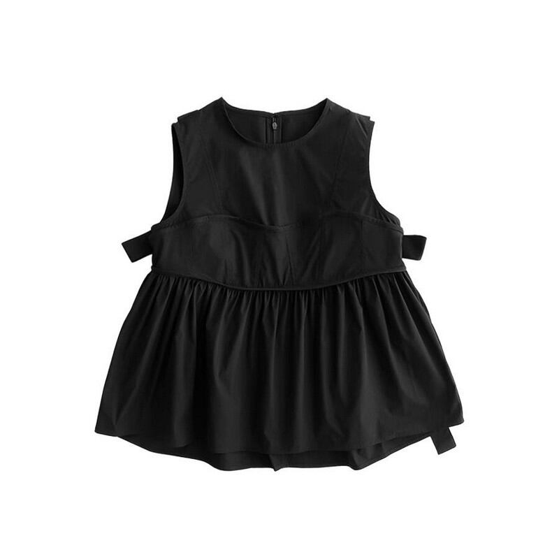 a-line babydoll shirt W00108