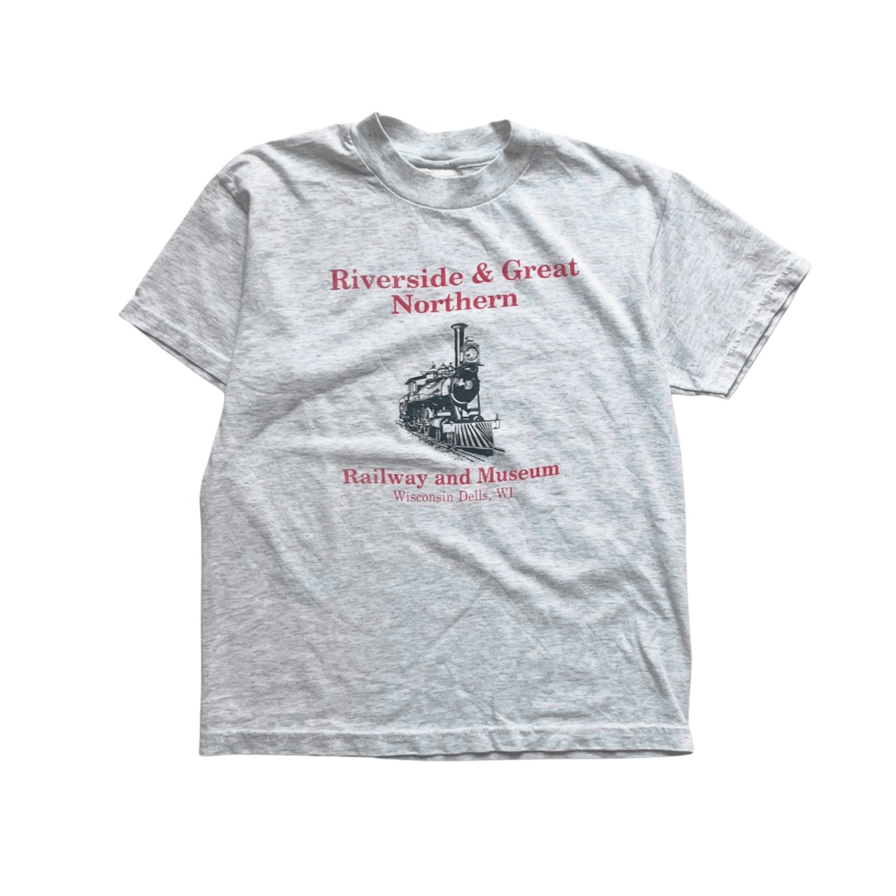 ＜VINTAGE＞Kids Riverside & Great Northern Railway T-Shirt｜キッズ ヴィンテージTシャツ - 1