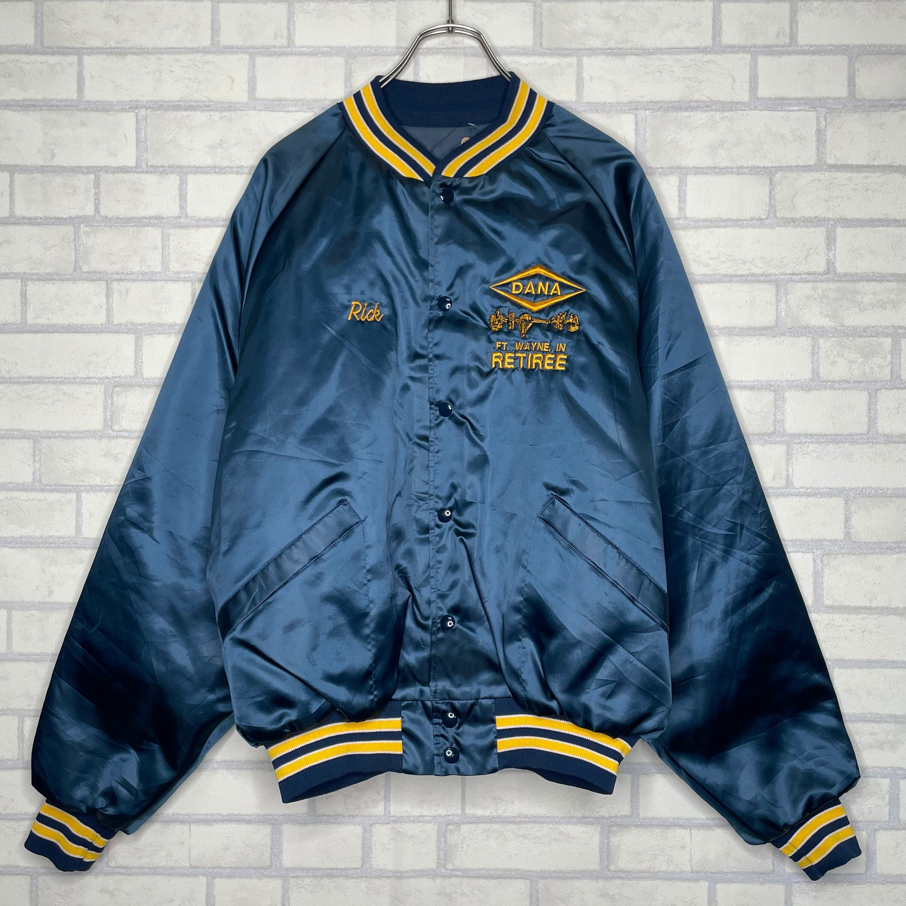 Made in USA 】King Louie ナイロンスタジャン XL ラグランスリーブ 