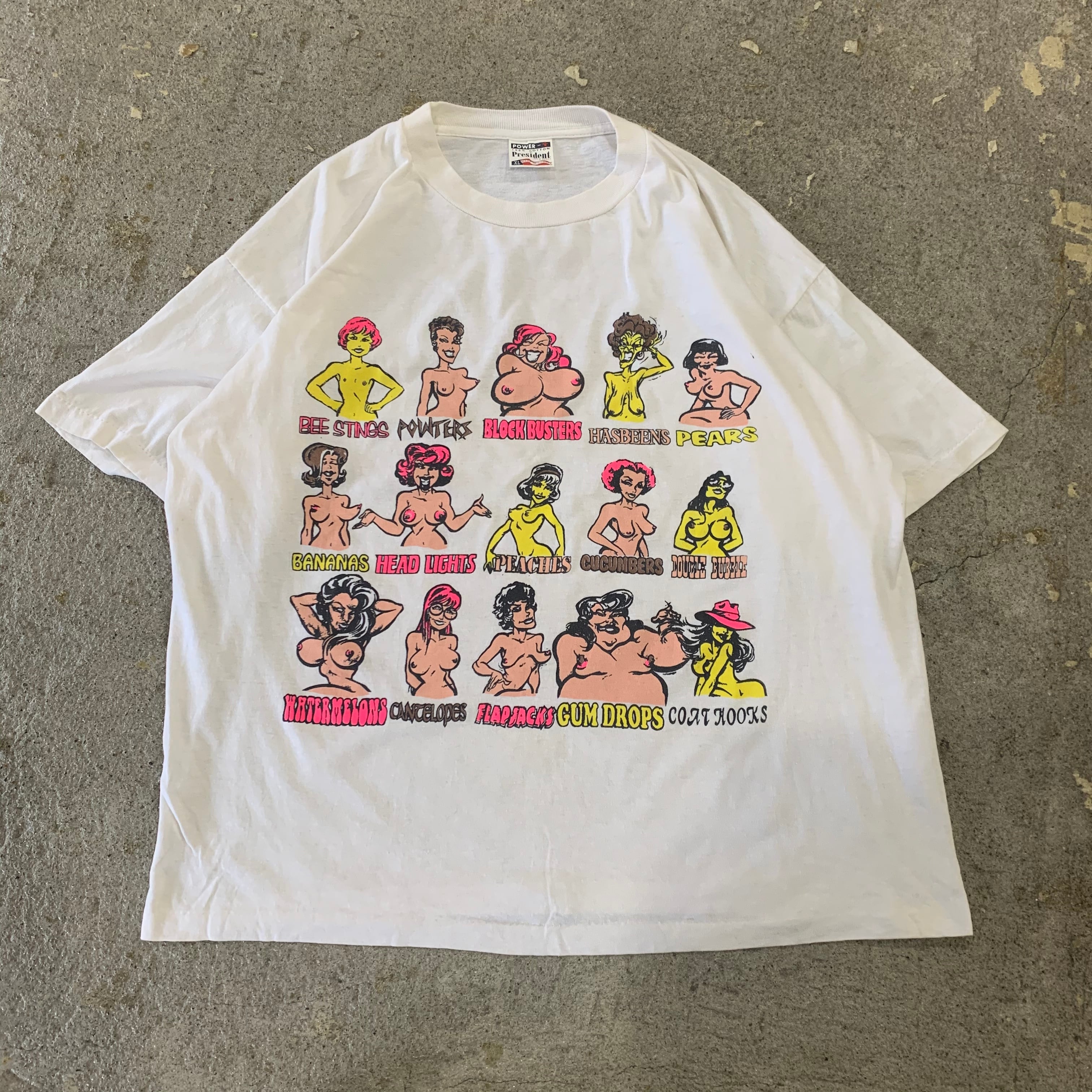 〜90s TITS Tshirt What’z up