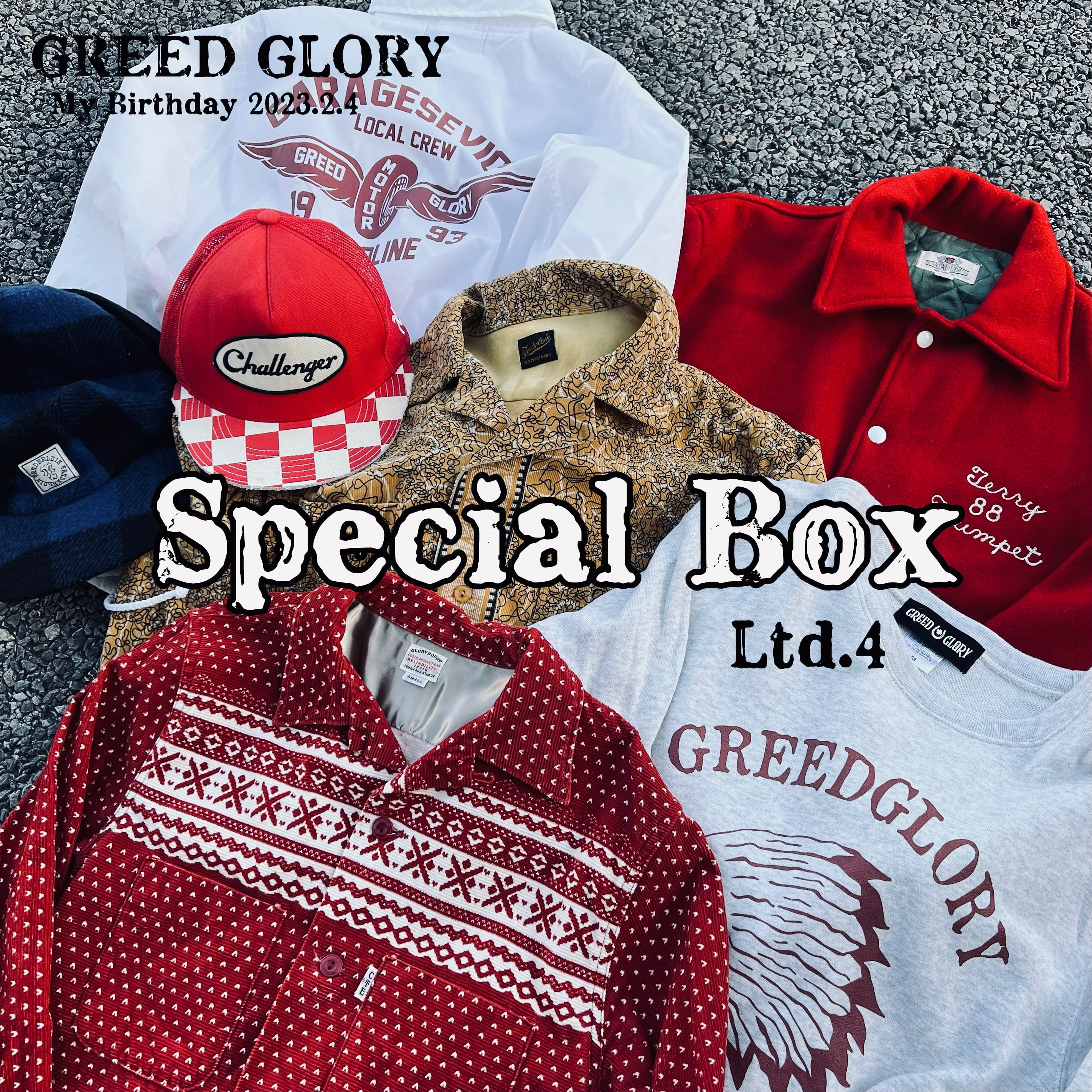 Greed glory Shotaさん着用 スウェット