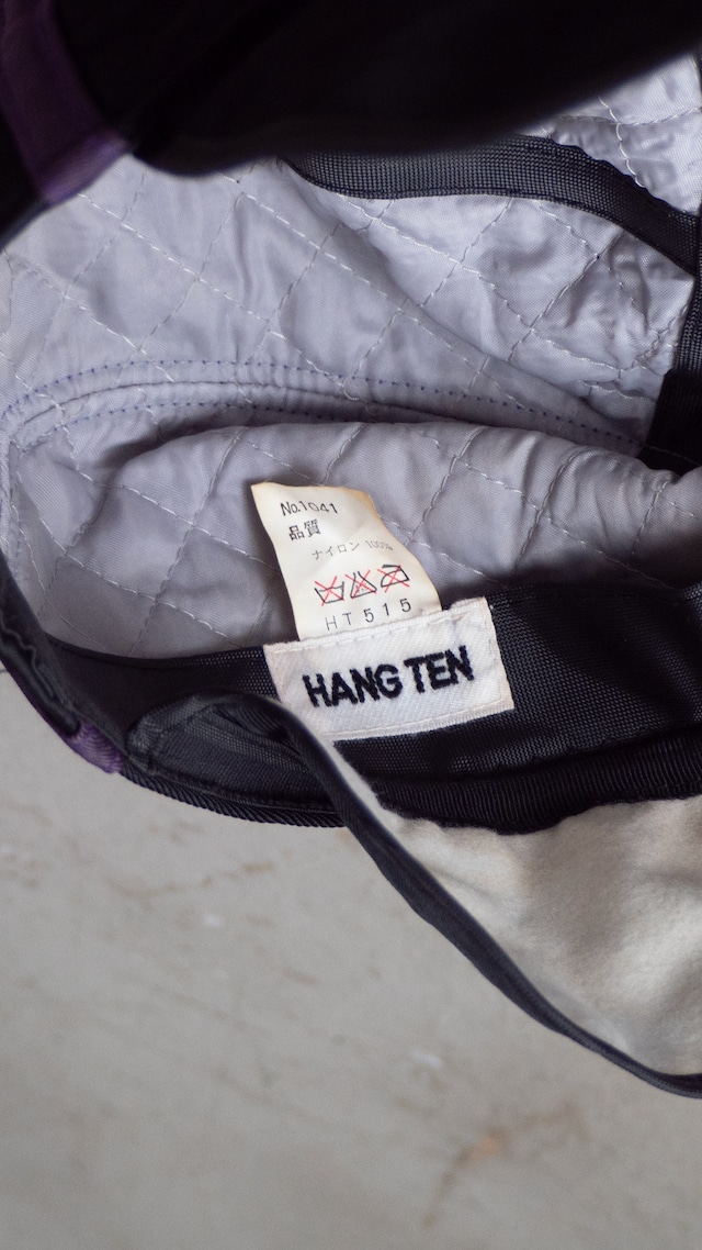 "HANG TEN" 1990s Ear flap cap
