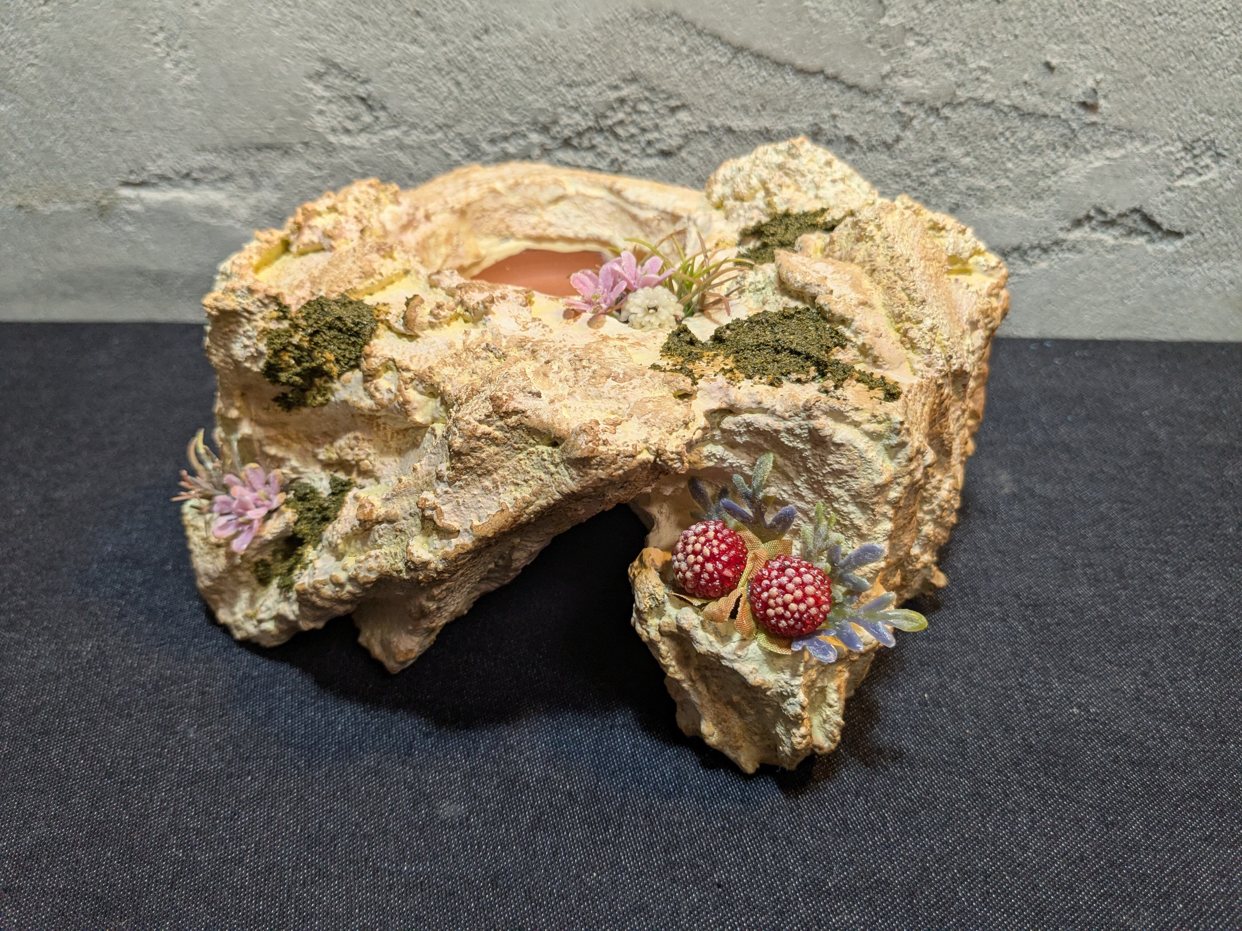 爬虫類用造形アート ともえ屋