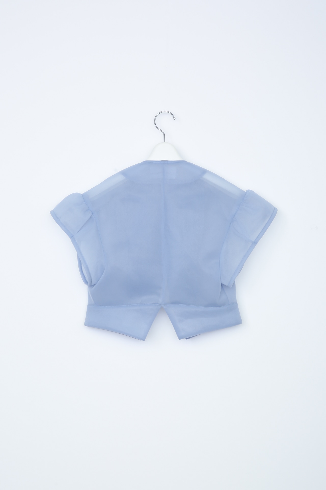Sheer compact blouse