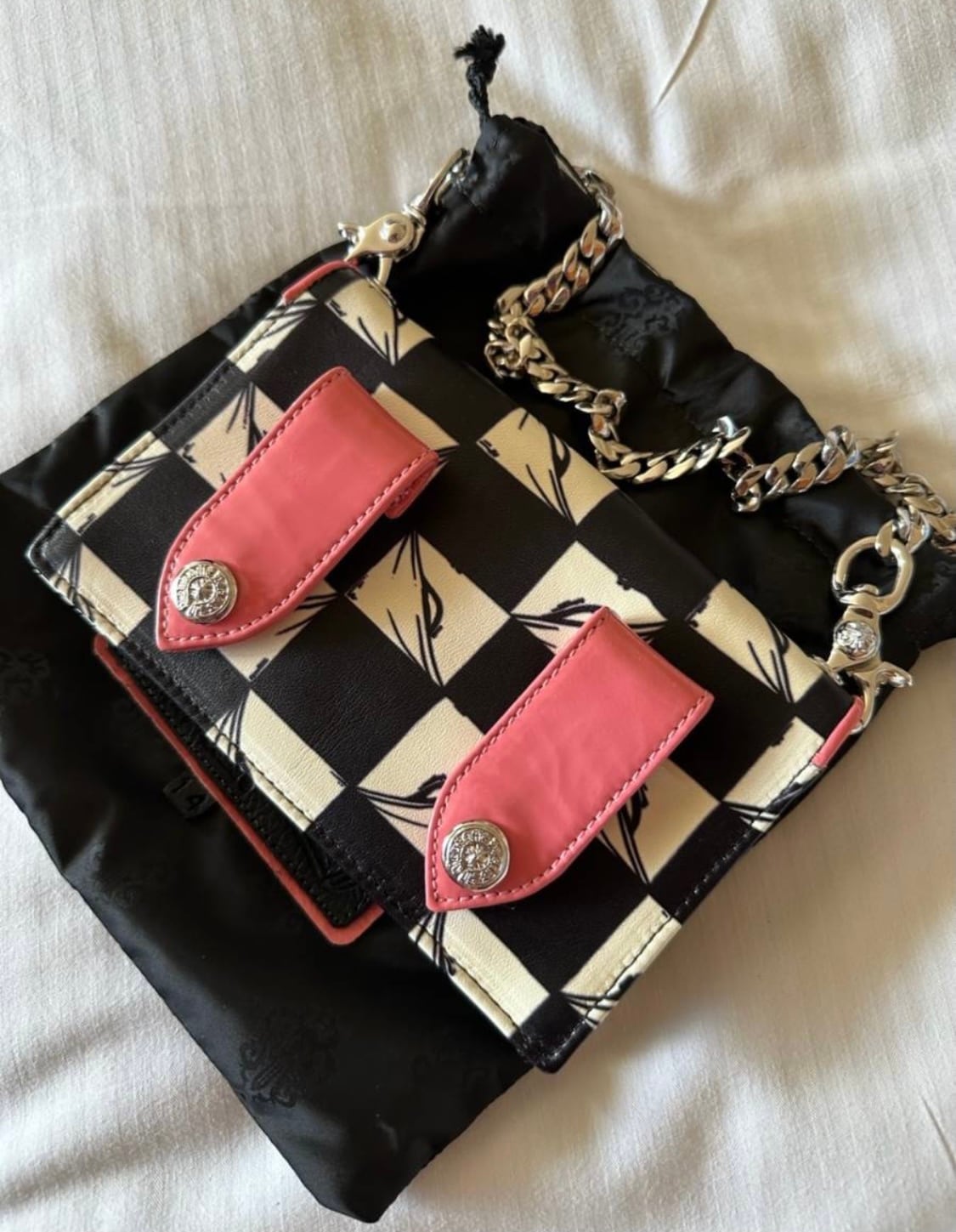 CHROME HEARTS クロムハーツ チェーン バッグ ウォレット 財布 CHROME HEARTS クロムハーツ チェーン バッグ ウォレット 財布