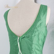 フラメンコ 衣装 JOSE TAR RINO バタデコーラ ドレス ワンピース グリーン系 緑 光沢 ボランテフリル ダンス パーティ 発表会 ステージ衣装 発表会衣装 舞台衣装 ダンス衣装 女性用