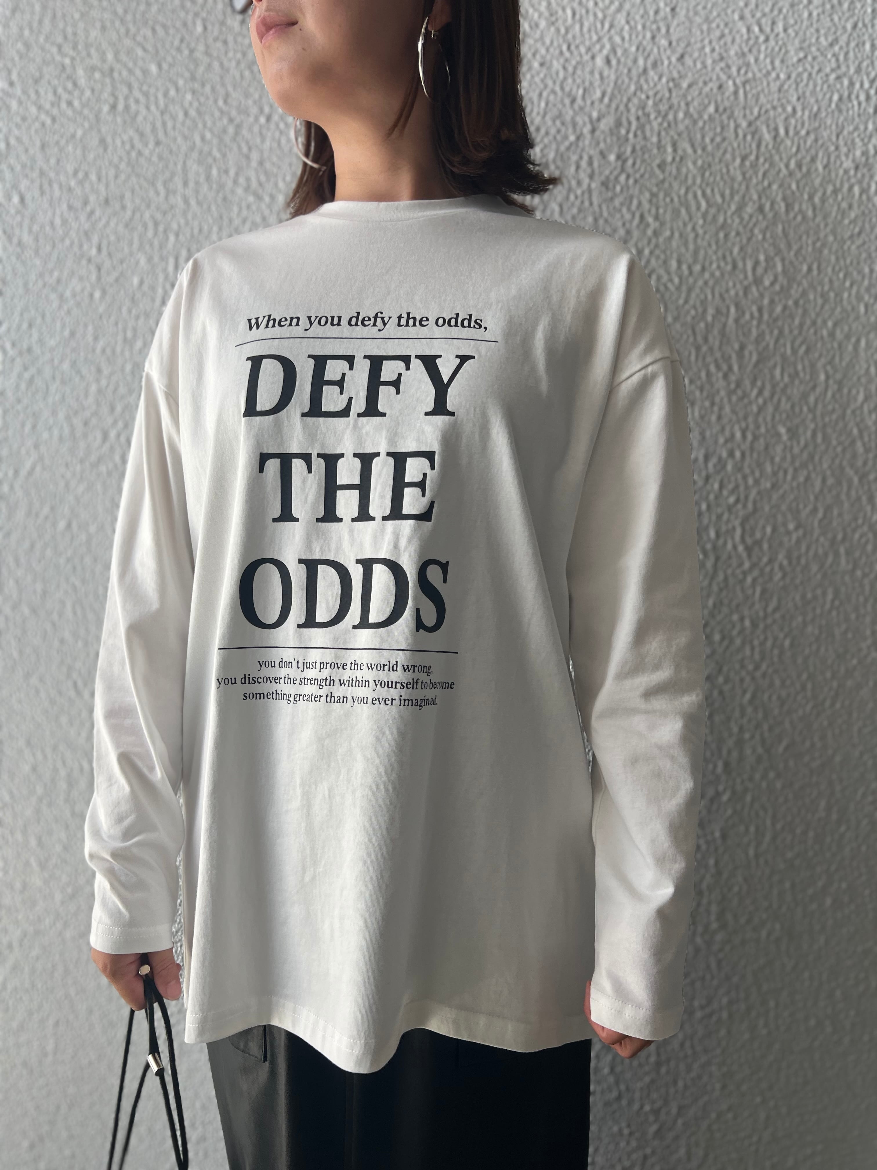 【PASSIONE】ロゴロングスリーブTシャツ