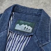 design denim tailored jacket