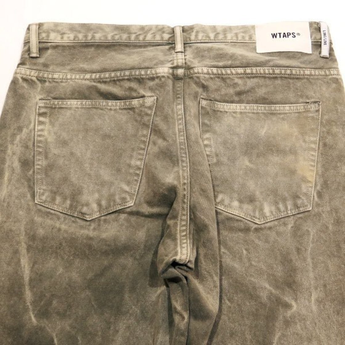WTAPS 21AW BLUES BAGGY 01/TROUSERS/COTTON. DENIM 212WVDT-PTM05 