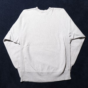 染み込み XL 90s USA MSU グレー リバースウィーブ チャンピオン スウェット