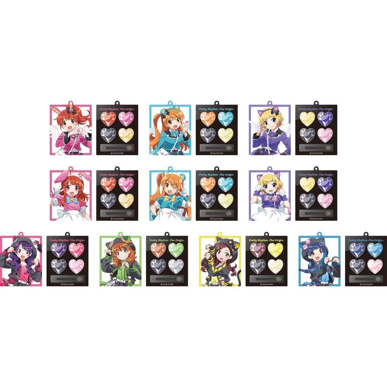 10個セット】Pretty Rhythm -The Origin- アクリルキーホルダー全10種