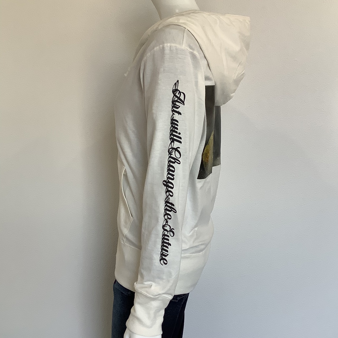 Kepler1649c ( ケプラー1649c ) ジップパーカー オフホワイト