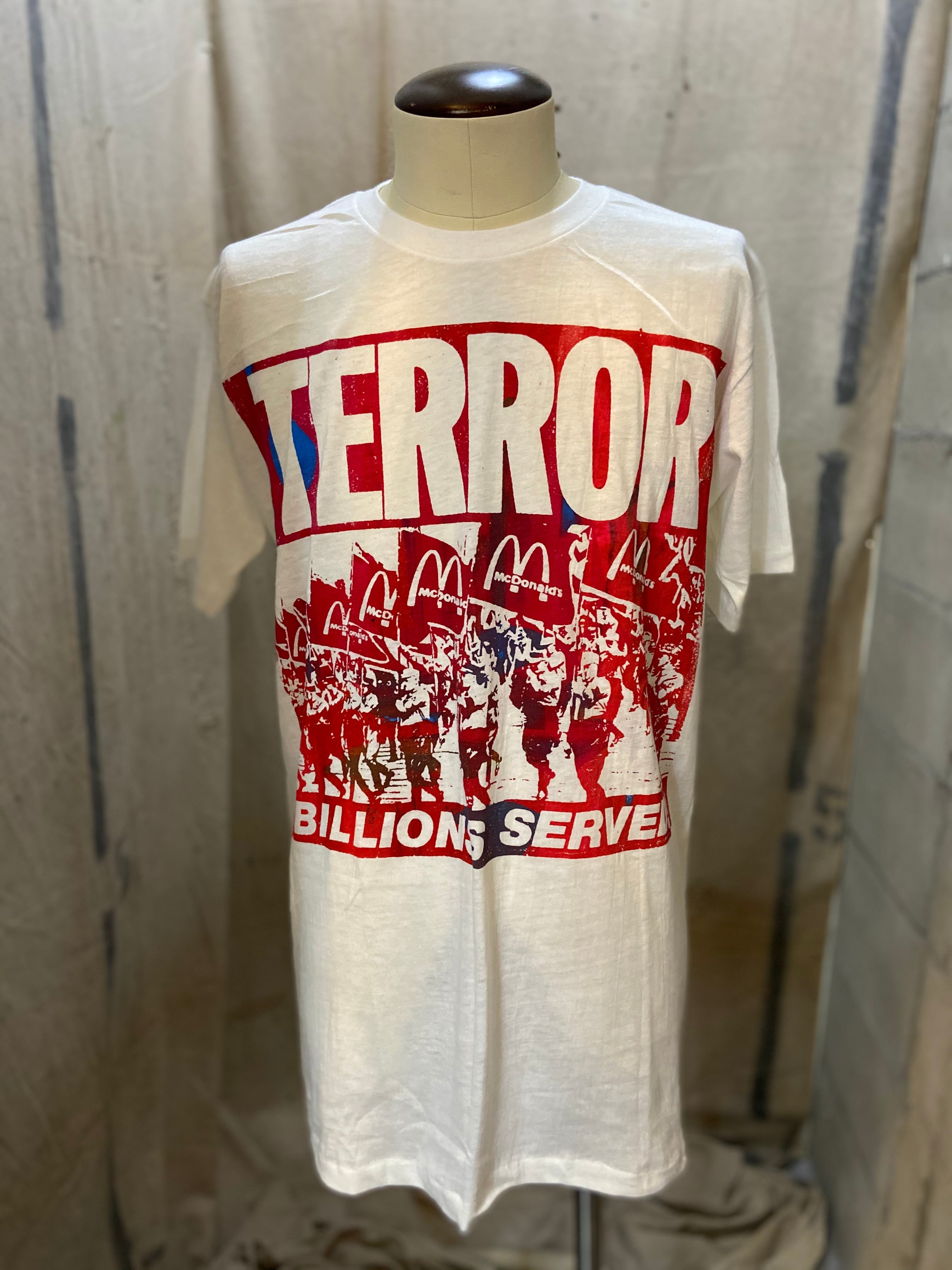 donrock terror world wide 手刷りTシャツ | vintage clothing twoface