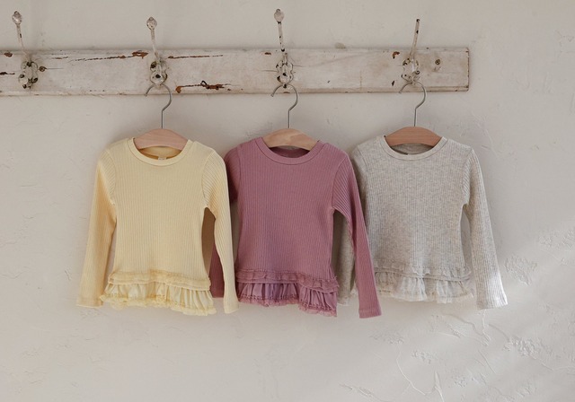 【取寄】flo|lumie t-shirt|ルミーTシャツ|90-140|kids&jr|26 spring