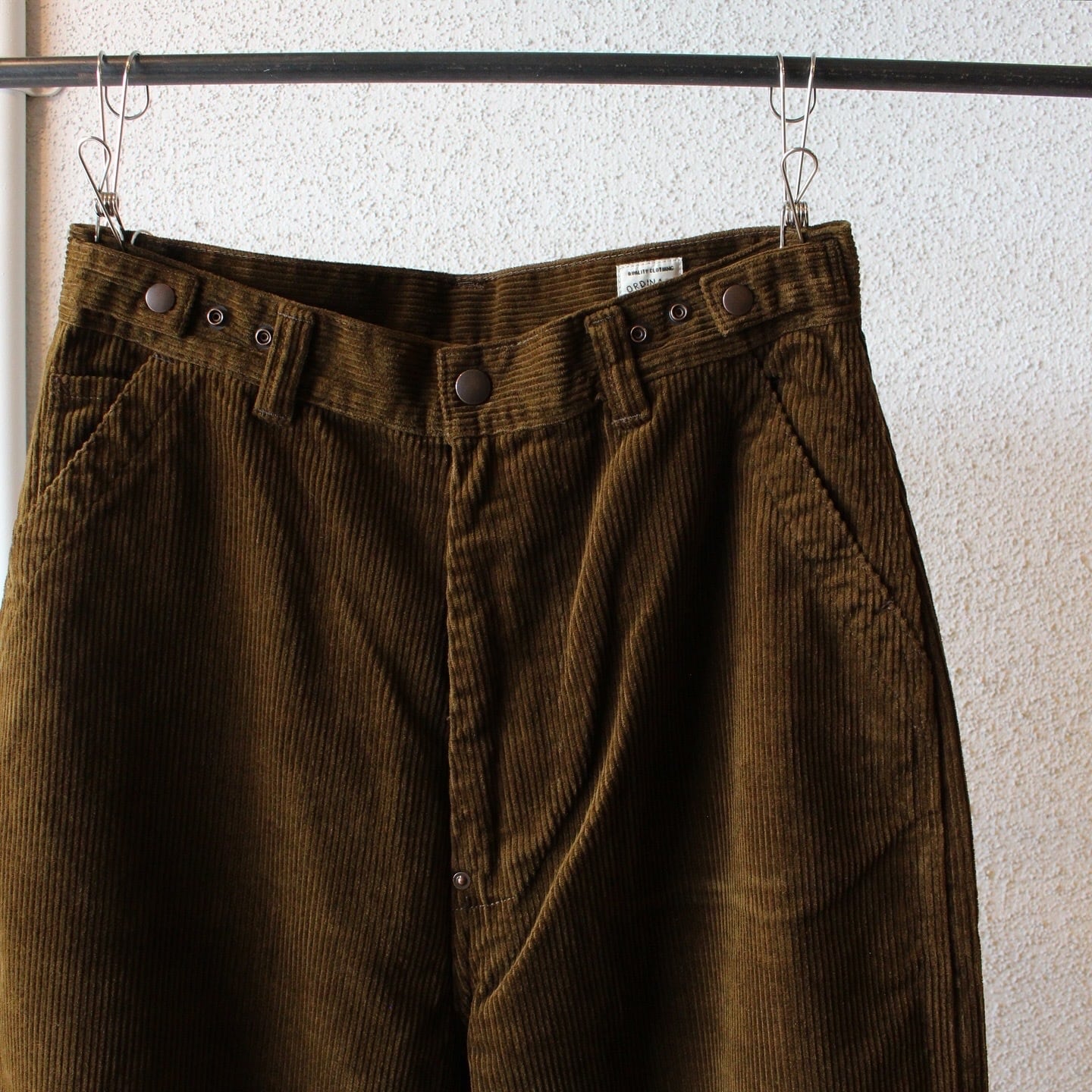 ORDINARY FITS（オーディナリーフィッツ）/ CORDUROY BELL PANTS
