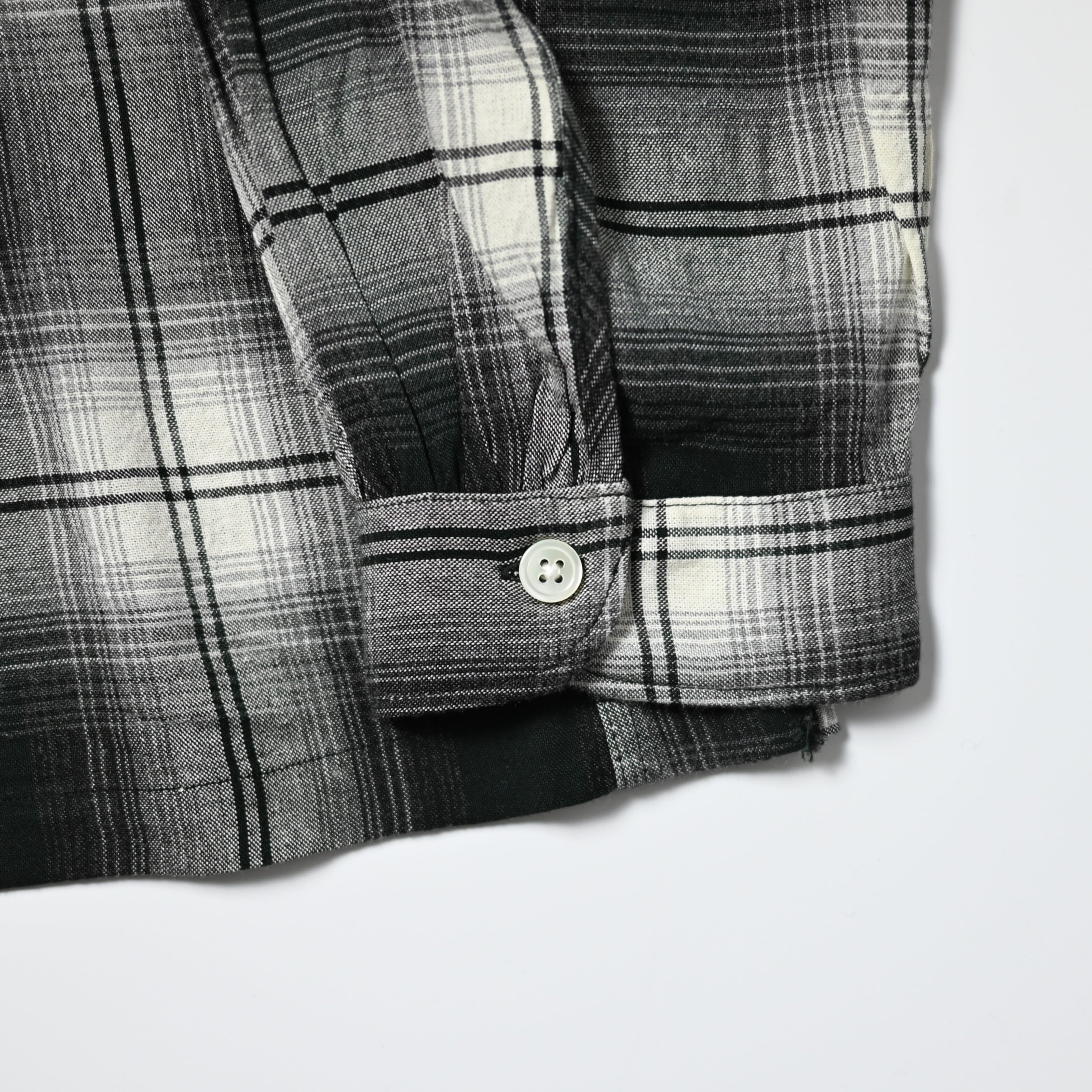 BOWWOW / REMADE RAYON PLAID SHIRT AGED | GANKO