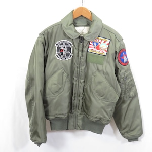HOUSTON CWU-45 ワッペン フライトジャケット sizeM/ヒューストン 0702