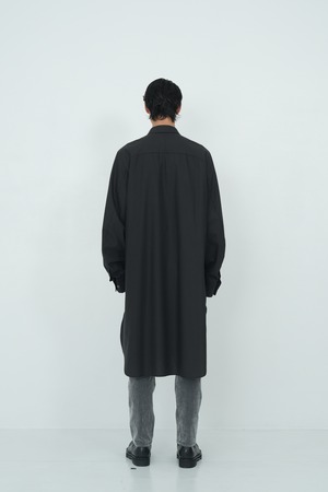 【26AW】Tamme タム / LOOSE NECK LONG SHIRTS / シャツ