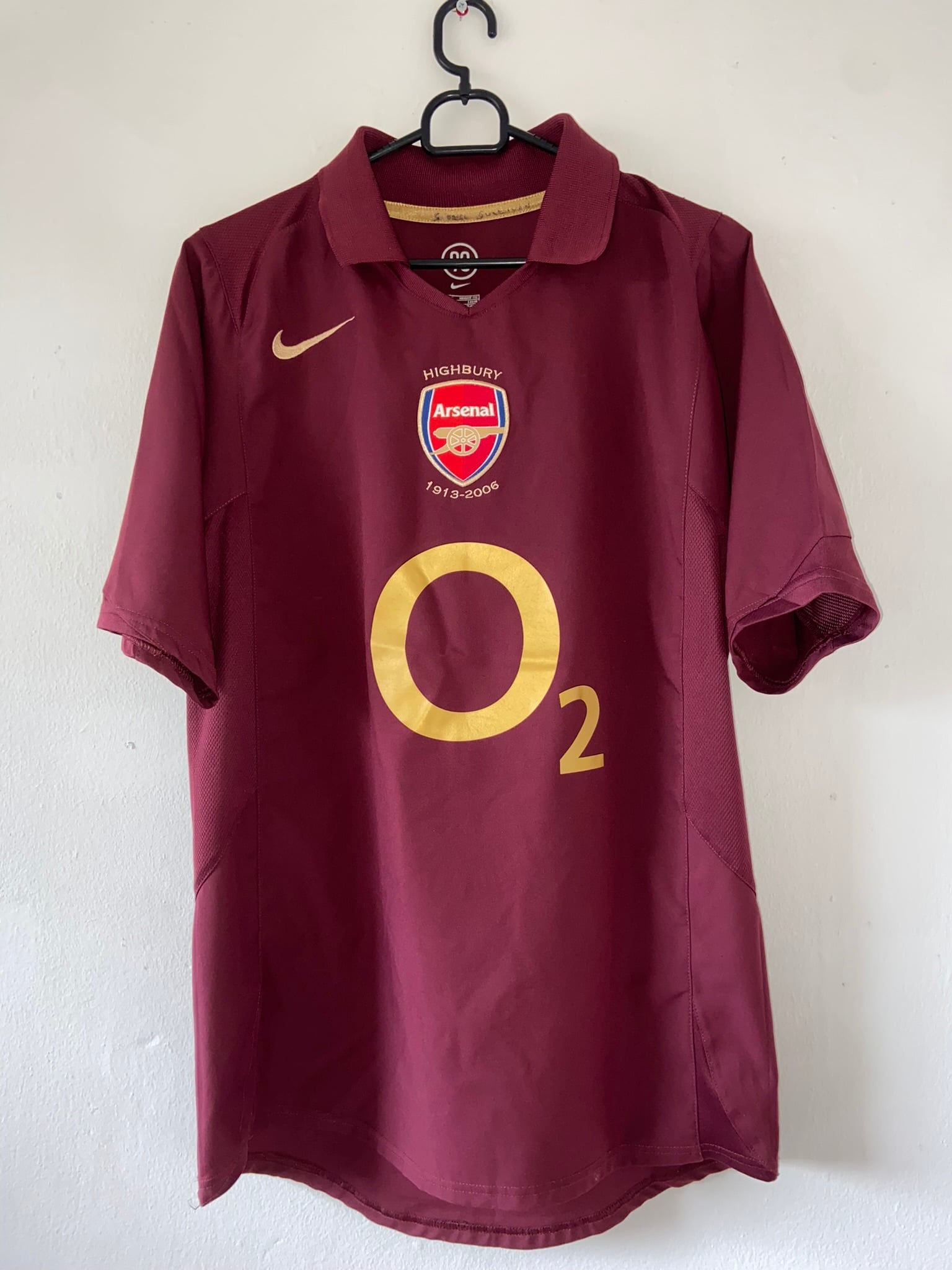 Arsenal 05-06 Home Size:XL(Japanese size) | ジーダブリュー｜G.W.