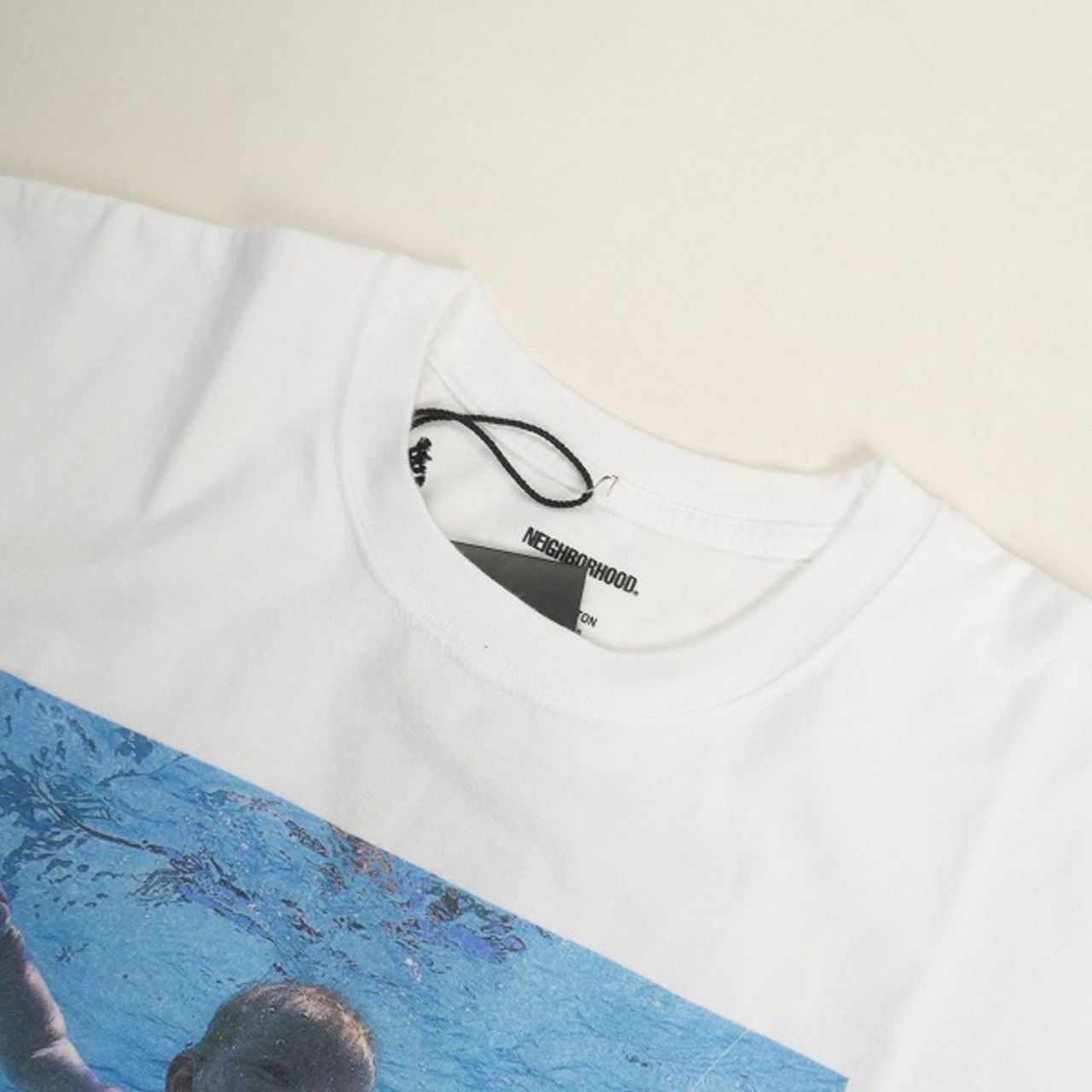 Size【L】 NEIGHBORHOOD ネイバーフッド ×NIRVANA TEE SS-3 WHITE T 