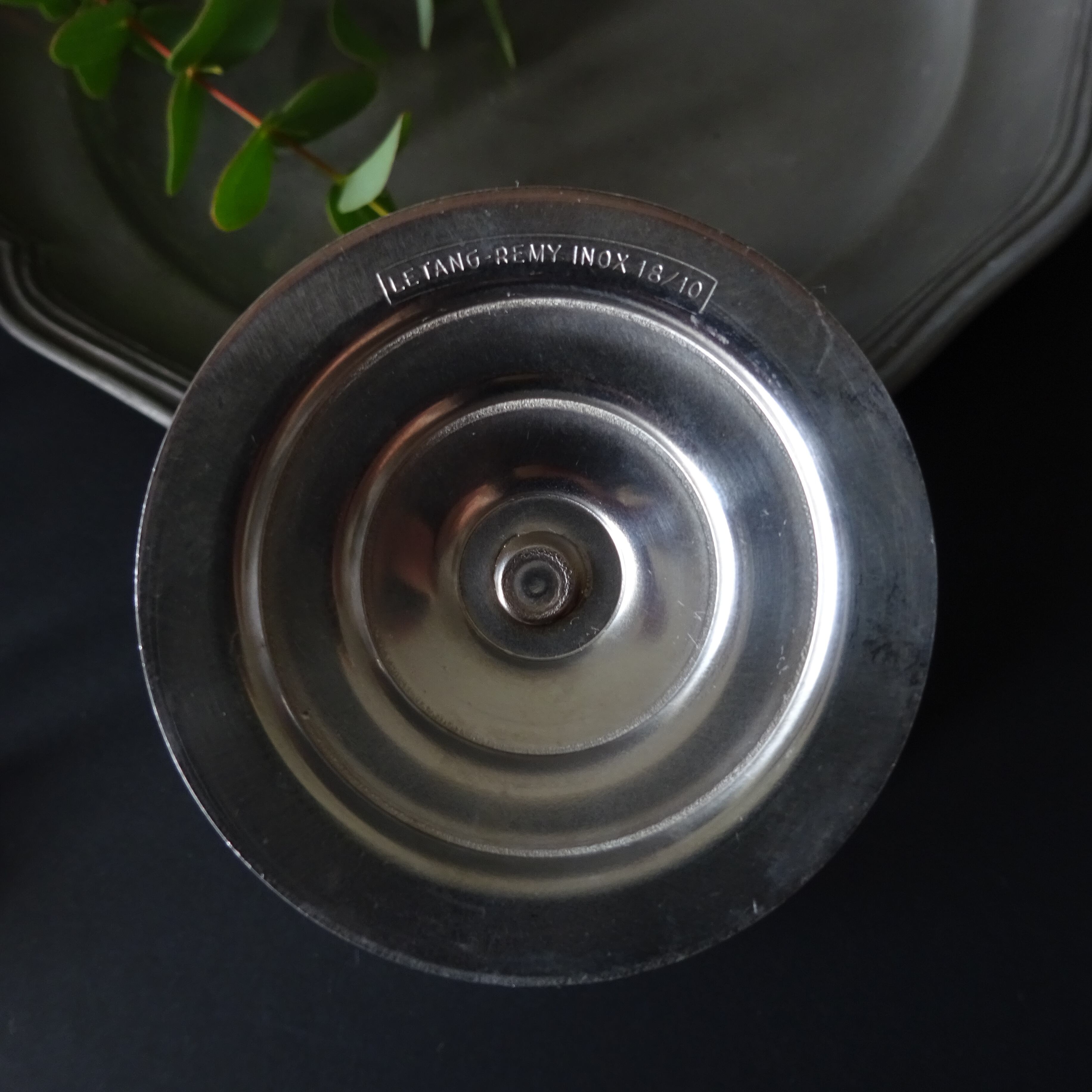 【 Épuisé 】LETANG REMY  Coupe à Glace Inox ancienne