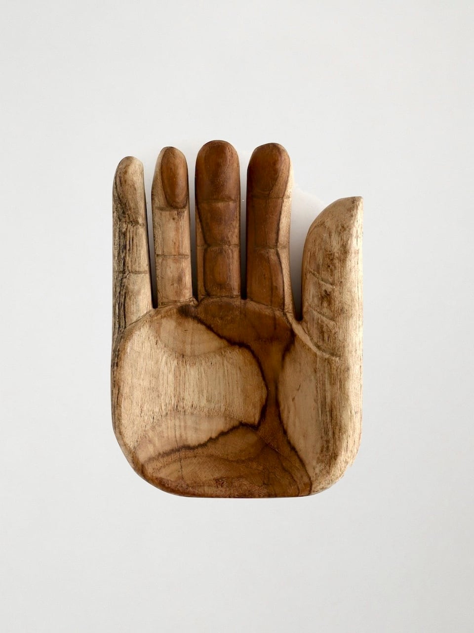 ホワイト 手の形状の皿　ハンドトレイ　ヴィンテージ 手の形のトレイ / Hand Shaped Tray | Sensitivity and Boldness