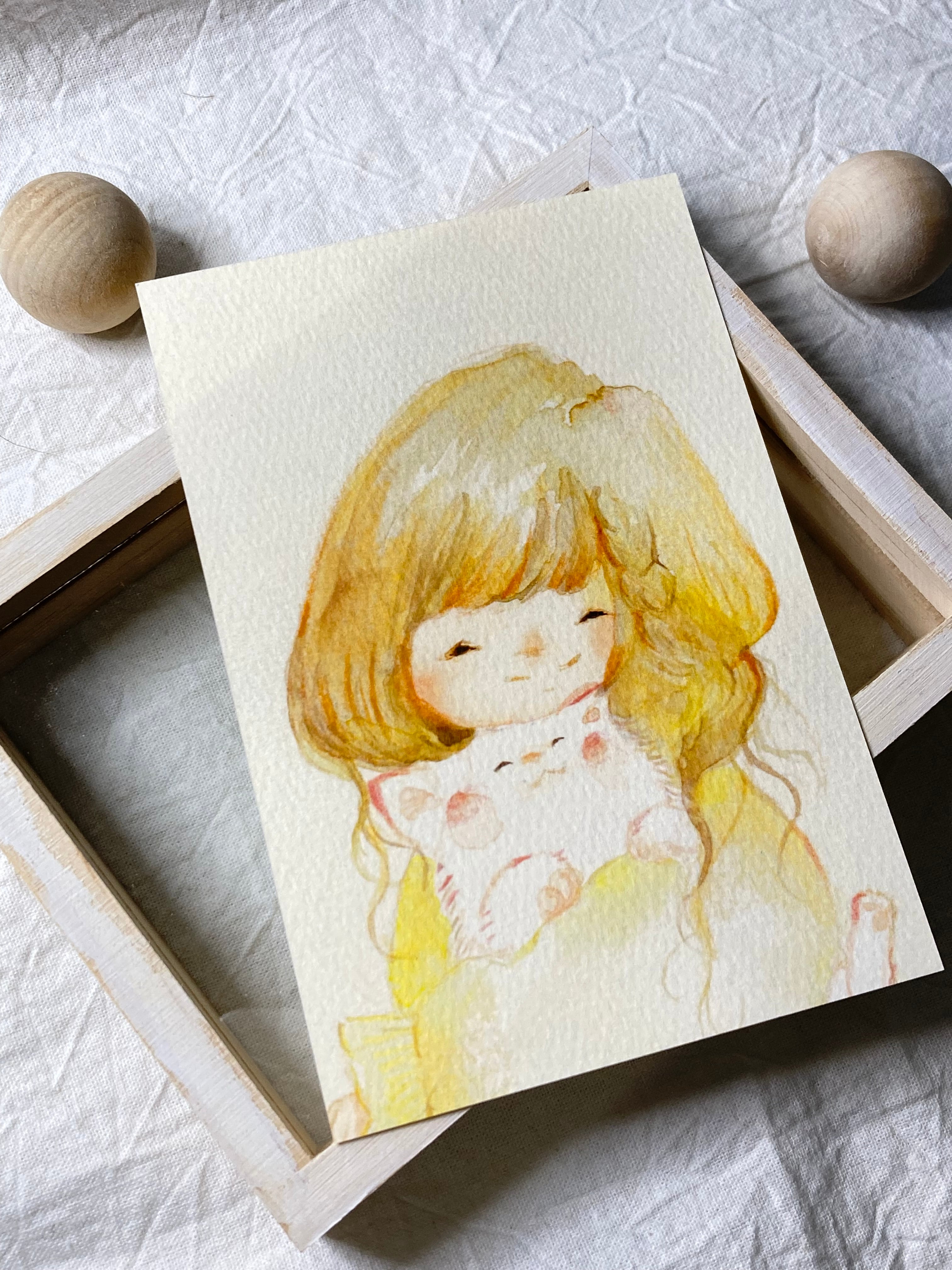 ポストカード◉猫とわたし